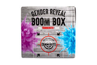 Tannerite Targets Gender Reveal Kit comes with blue powder